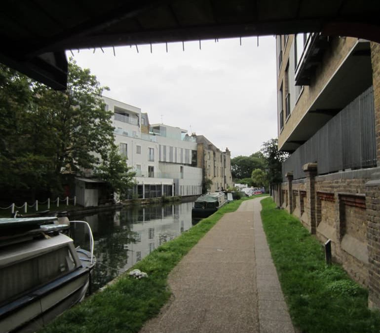 Canal side living